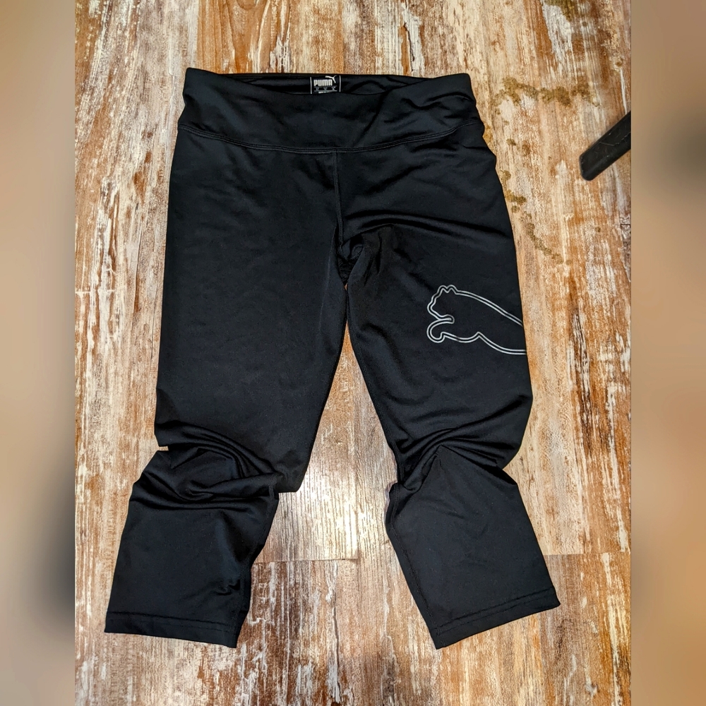 Puma black leggings sz xl
